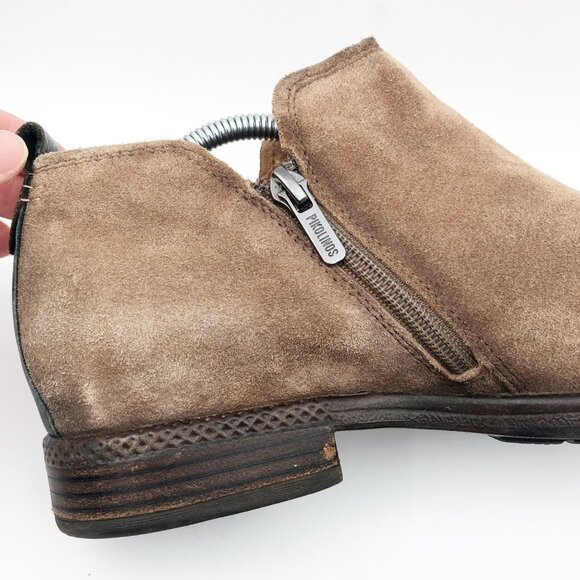 PIKOLINOS Ordino Brown Tan Suede Ankle Boots Womens 8 - Picture 8 of 11